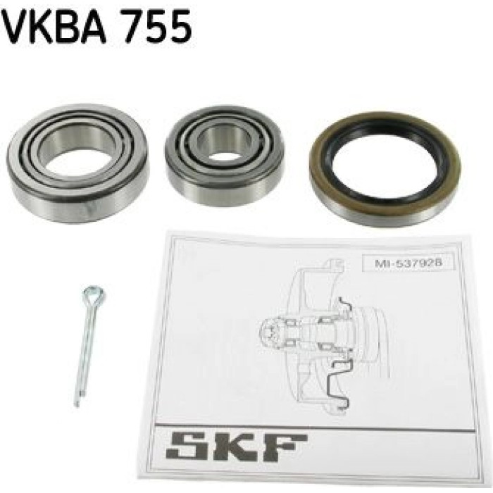 VKBA 755 SKF Radlagersatz 755 - Hinterachse