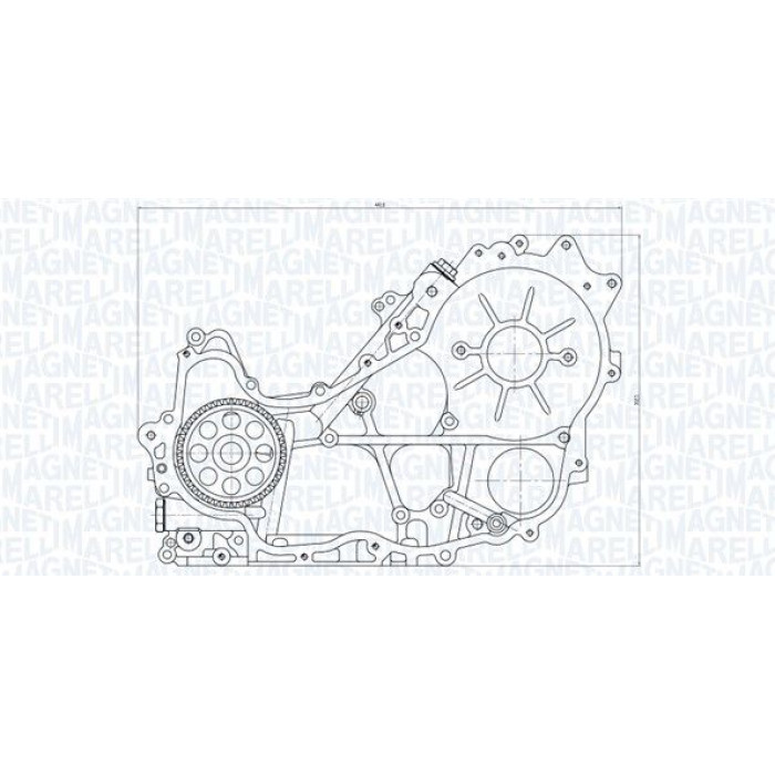 Magneti Marelli Ölpumpe 351516000118 Magneti Marelli Ölpumpe 351516000118