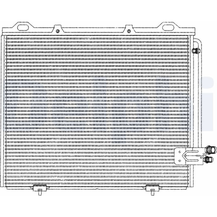 Delphi Klimakondensator TSP0225194 Delphi Klimakondensator TSP0225194