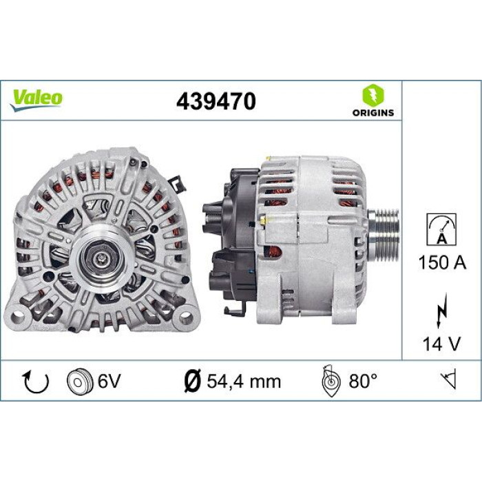Valeo Lichtmaschine 439470 Valeo Lichtmaschine 439470