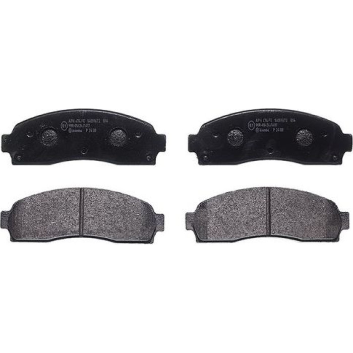 BREMBO Bremsbelagsatz, Scheibenbremse P 24 081 BREMBO Bremsbelagsatz, Scheibenbremse P 24 081