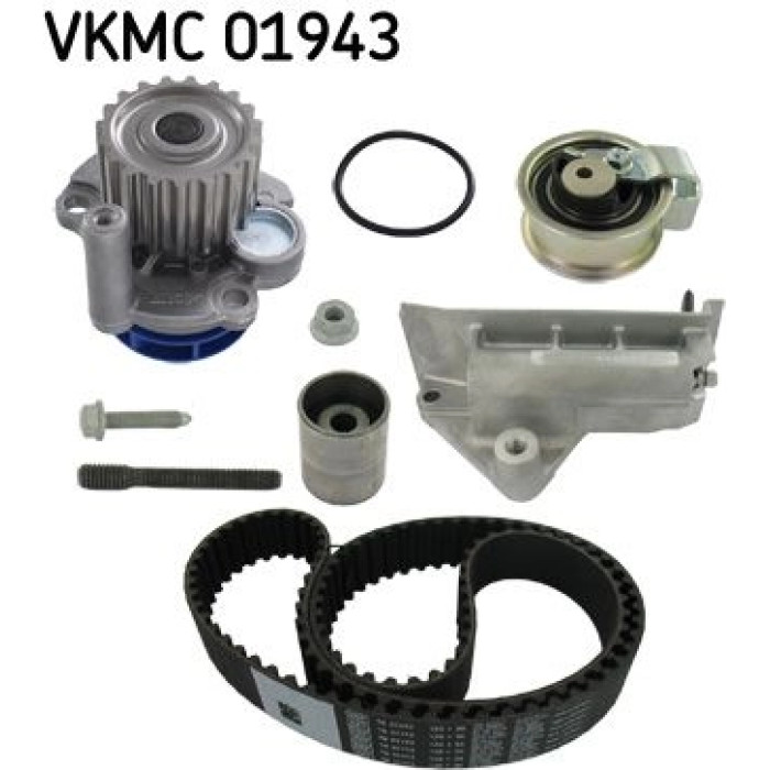 SKF Zahnriemensatz mit Wasserpumpe VKMC 01943 SKF Zahnriemensatz mit Wasserpumpe VKMC 01943