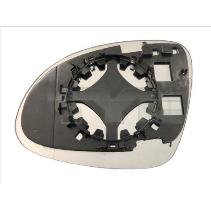 TYC Spiegelglas für Außenspiegel links konvex 332-0052-1 OE Nummer 5L0857521B - l TYC Spiegelglas für Außenspiegel links konvex 332-0052-1 OE Nummer 5L0857521B - l