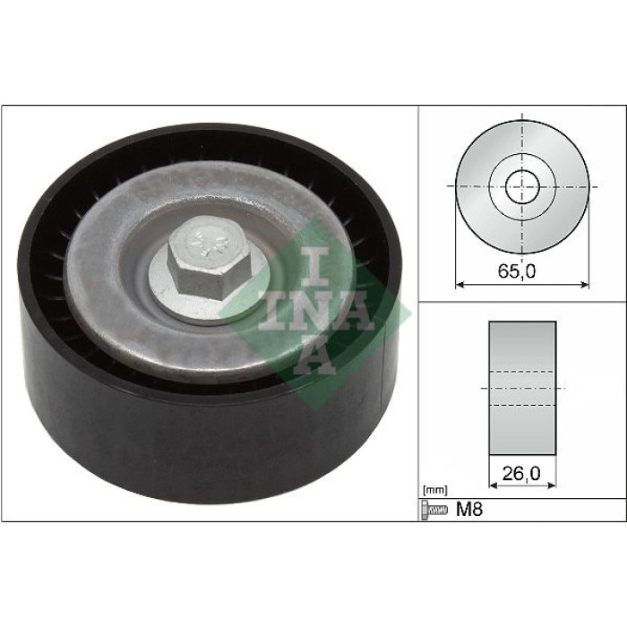 Umlenk-/Führungsrolle, Keilrippenriemen 532 0621 10 Umlenk-/Führungsrolle, Keilrippenriemen 532 0621 10