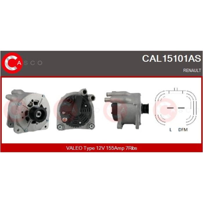 CASCO Generator CAL15101AS CASCO Generator CAL15101AS