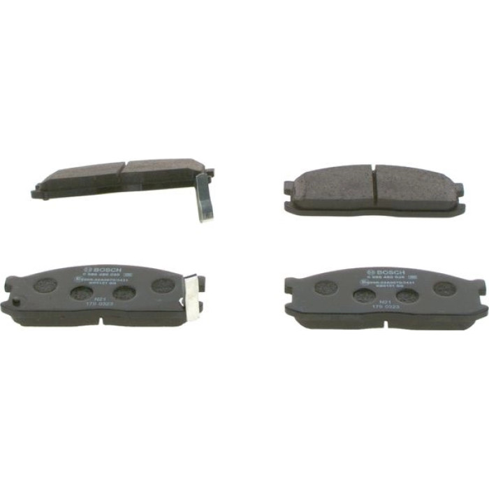 Bosch Bremsbelagsatz 0 986 460 020 Bosch Bremsbelagsatz 0 986 460 020