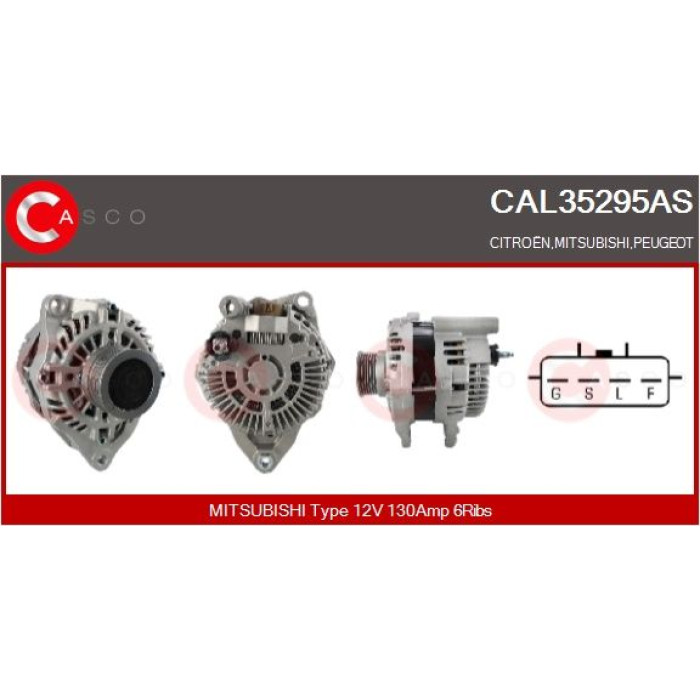CASCO Generator CAL35295AS CASCO Generator CAL35295AS