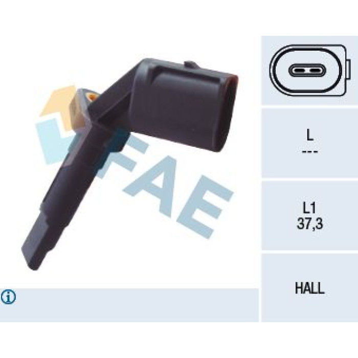 FAE Sensor, Raddrehzahl 78090 FAE Sensor, Raddrehzahl 78090