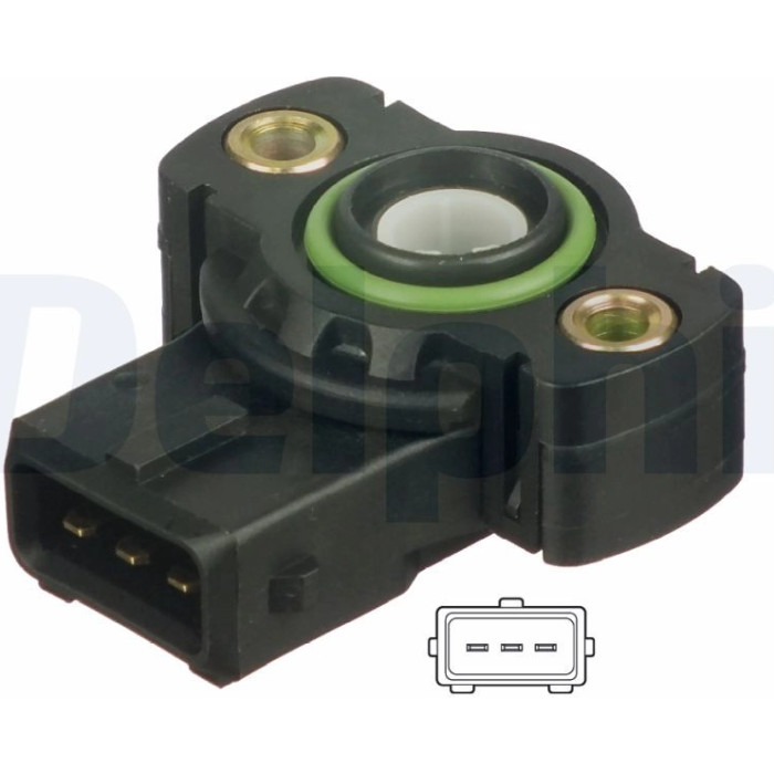 Delphi Drosselklappenpositionssensor SS10562-12B1 Delphi Drosselklappenpositionssensor SS10562-12B1