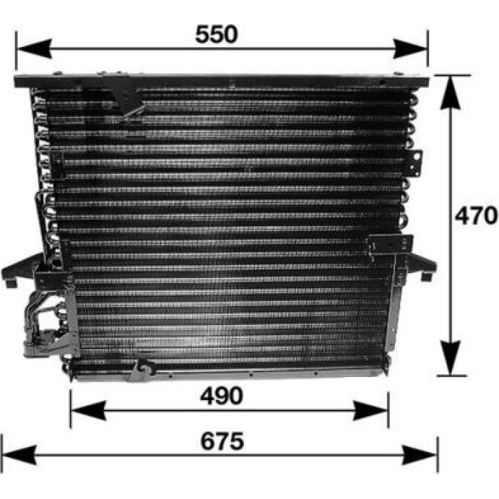 MAHLE Kondensator, Klimaanlage AC 147 000S