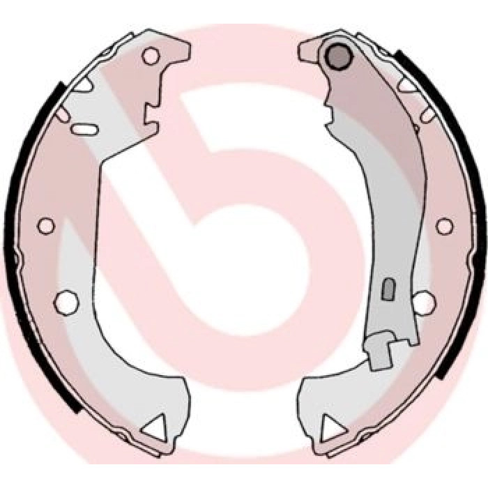 Bremsbackensatz HA S 23 524 Bremsbackensatz HA S 23 524