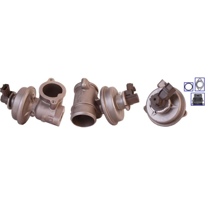 DRI AGR-Ventil 717710035 pneumatisch mit Dichtungen DRI AGR-Ventil 717710035 pneumatisch mit Dichtungen
