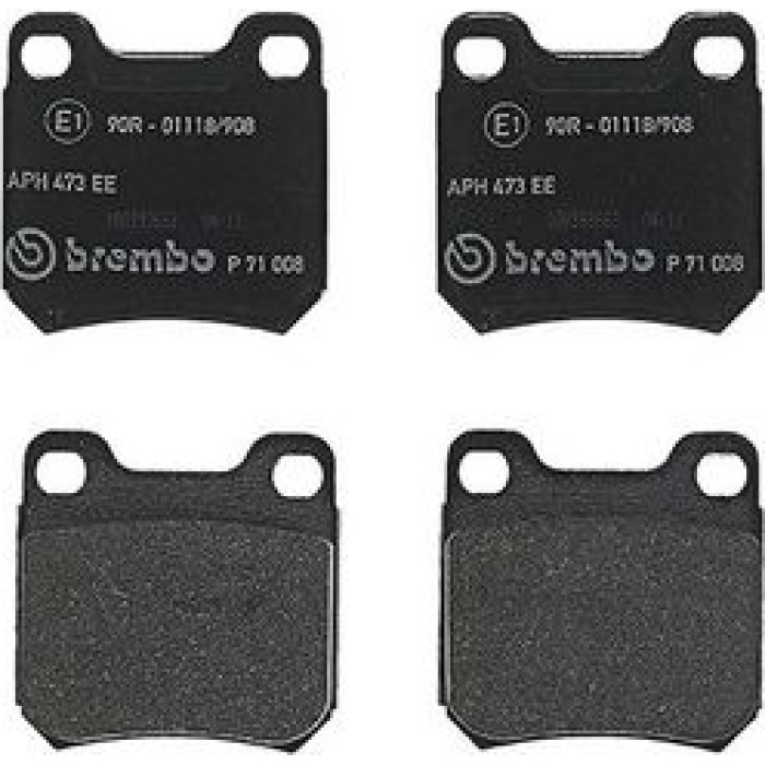 P 71 008 BREMBO Bremsbelagsatz, Scheibenbremse P 71 008 P 71 008 BREMBO Bremsbelagsatz, Scheibenbremse P 71 008