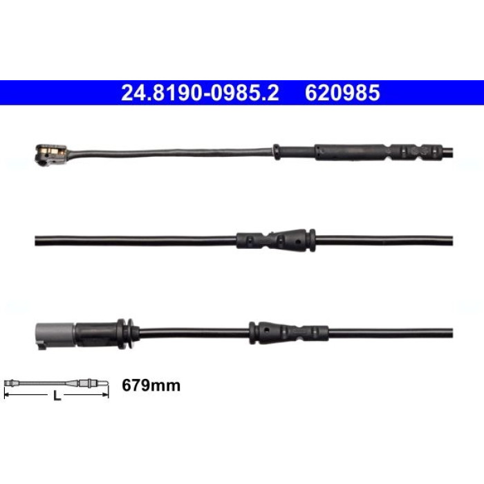 ATE Bremsbelagverschleißsensor 24.8190-0985.2 ATE Bremsbelagverschleißsensor 24.8190-0985.2
