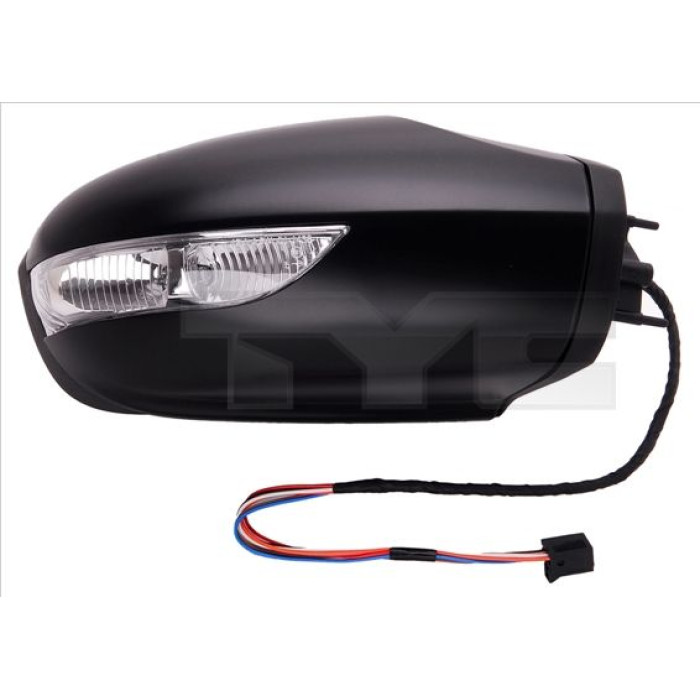 TYC Außenspiegel rechts elektrisch verstellbar, grundiert, asphärisch, beheizbar, mit Blinker 321-0091 OE Nummer A1698100476 - l