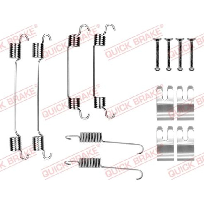 Quick Brake Zubehörsatz für Bremsbacken 105-0076 Quick Brake Zubehörsatz für Bremsbacken 105-0076