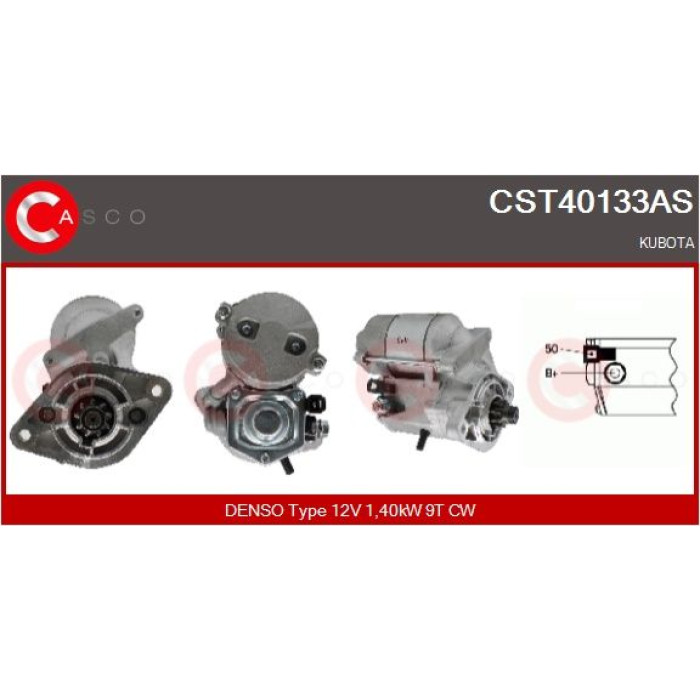 CASCO Anlasser CST40133AS