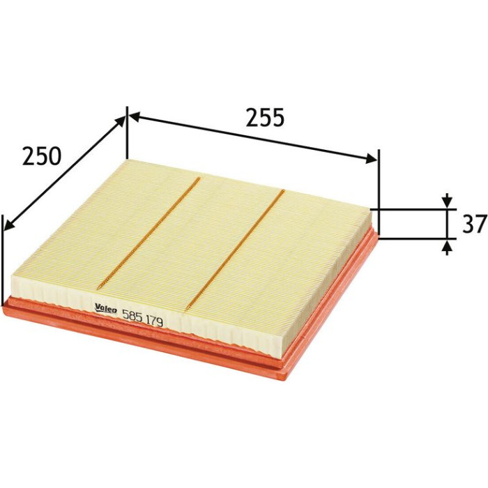 585179 Valeo Luftfilter 585179 585179 Valeo Luftfilter 585179