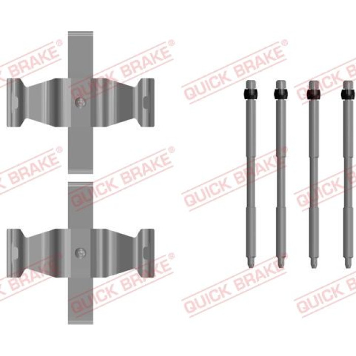 Quick Brake Zusatzsatz für Scheibenbremsbeläge 109-0107 Quick Brake Zusatzsatz für Scheibenbremsbeläge 109-0107