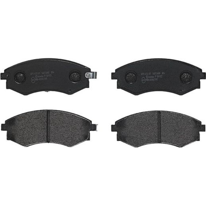 P 30 022 Brembo Prime Bremsbelagsatz Vorderachse – P 30 022 – 137 x 54 x 17 mm – Bremssystem Sumitomo – OE Nummer 5810117A00 P 30 022 Brembo Prime Bremsbelagsatz Vorderachse – P 30 022 – 137 x 54 x 17 mm – Bremssystem Sumitomo – OE Nummer 5810117A00