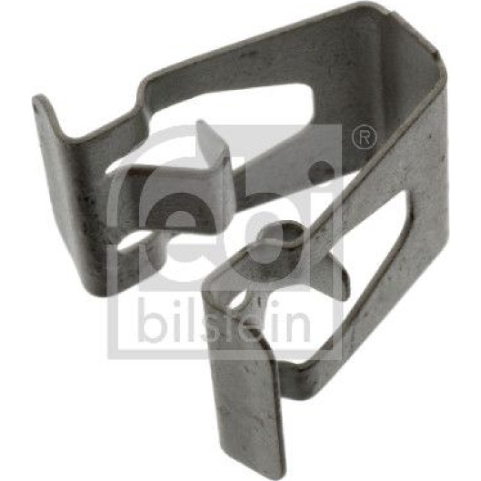 febi bilstein 100167 Halteklammer – Länge 13 mm, Breite 19,8 mm, Höhe/Dicke 15,8 mm, Federstahl – OE-Vergleich 1K0 867 388 A febi bilstein 100167 Halteklammer – Länge 13 mm, Breite 19,8 mm, Höhe/Dicke 15,8 mm, Federstahl – OE-Vergleich 1K0 867 388 A