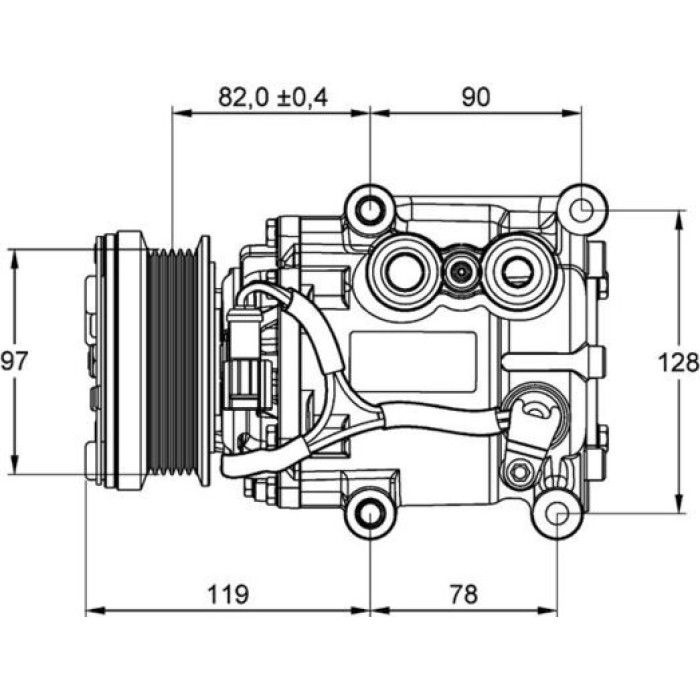 MAHLE Kompressor, Klimaanlage ACP 22 000P MAHLE Kompressor, Klimaanlage ACP 22 000P