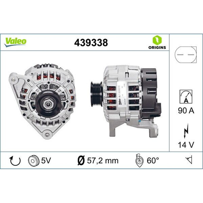 Valeo Lichtmaschine 439338