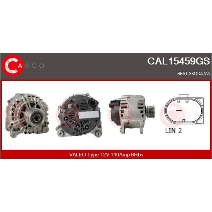 CASCO Generator CAL15459GS CASCO Generator CAL15459GS