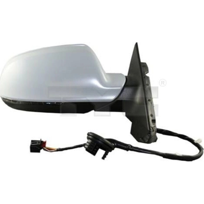TYC Außenspiegel links elektrisch verstellbar, grundiert, asphärisch, beheizbar, mit Blinker 302-0094 OE Nummer 8P1858531FB01C - l TYC Außenspiegel links elektrisch verstellbar, grundiert, asphärisch, beheizbar, mit Blinker 302-0094 OE Nummer 8P1858531FB01C - l