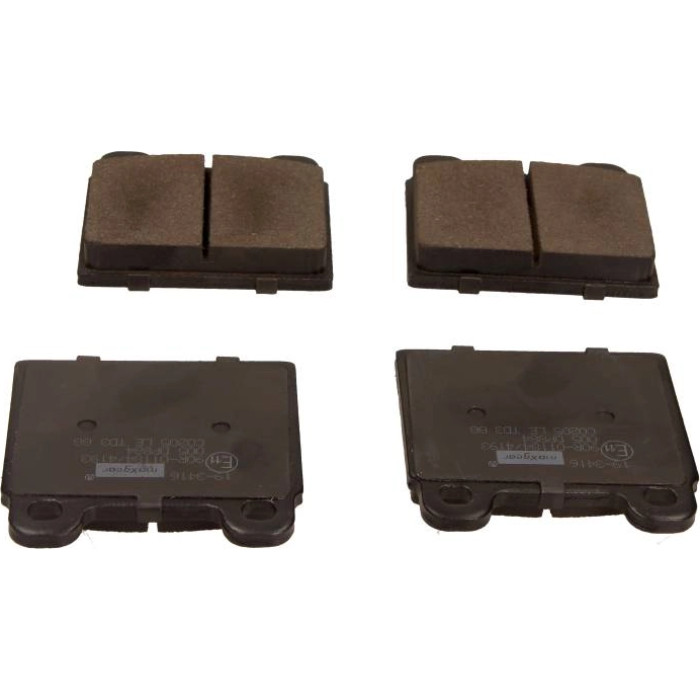 19-3416 MAXGEAR Bremsbelagsatz 19-3416 VW T1/T2/Opel Rekord/Commodore/Mercedes-Benz W108/W110/W115/Ford Taunus/Alfa Gt/Spider 19-3416 MAXGEAR Bremsbelagsatz 19-3416 VW T1/T2/Opel Rekord/Commodore/Mercedes-Benz W108/W110/W115/Ford Taunus/Alfa Gt/Spider
