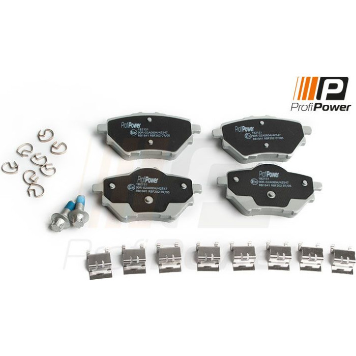 1B2151 Profipower Bremsbelagsatz 1B2151 1B2151 Profipower Bremsbelagsatz 1B2151