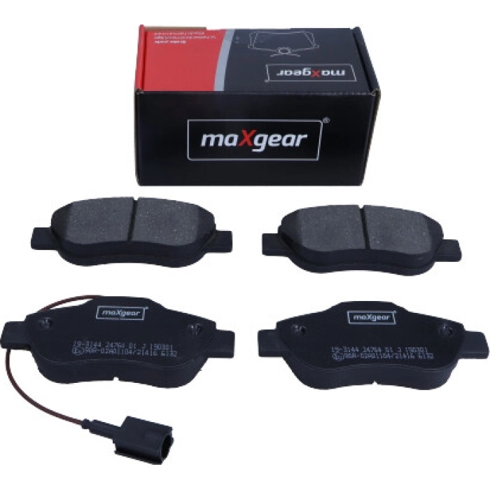 19-3144 MAXGEAR Bremsbelagsatz 19-3144 Fiat 500 07- 1.3D/Ka 09- 1.3TDCi 19-3144 MAXGEAR Bremsbelagsatz 19-3144 Fiat 500 07- 1.3D/Ka 09- 1.3TDCi