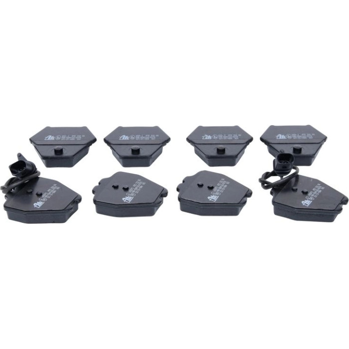 ATE Bremsbelagsatz Audi S. A4/A6/Allroad 2, 7-4, 2 97-05 13.0460-2875.2 ATE Bremsbelagsatz Audi S. A4/A6/Allroad 2, 7-4, 2 97-05 13.0460-2875.2