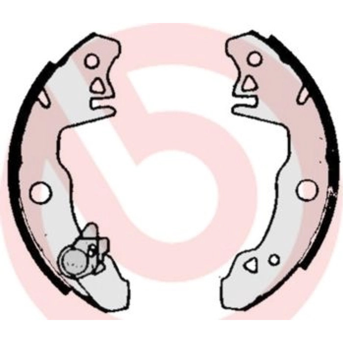 BREMBO Bremsbackensatz S 68 510
