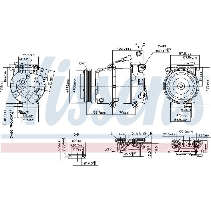 Nissens Klimakompressor PKW 89234 Nissens Klimakompressor PKW 89234