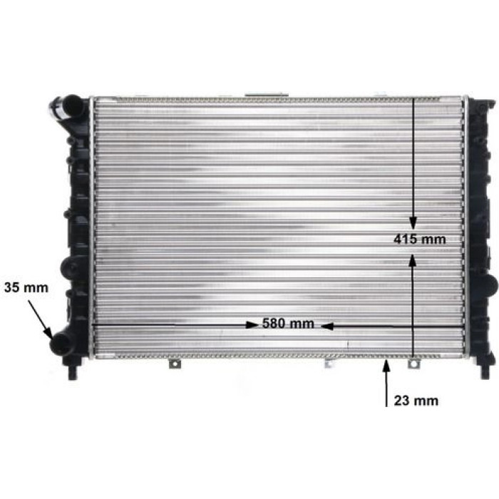 MAHLE Kühler, Motorkühlung CR 521 000S MAHLE Kühler, Motorkühlung CR 521 000S