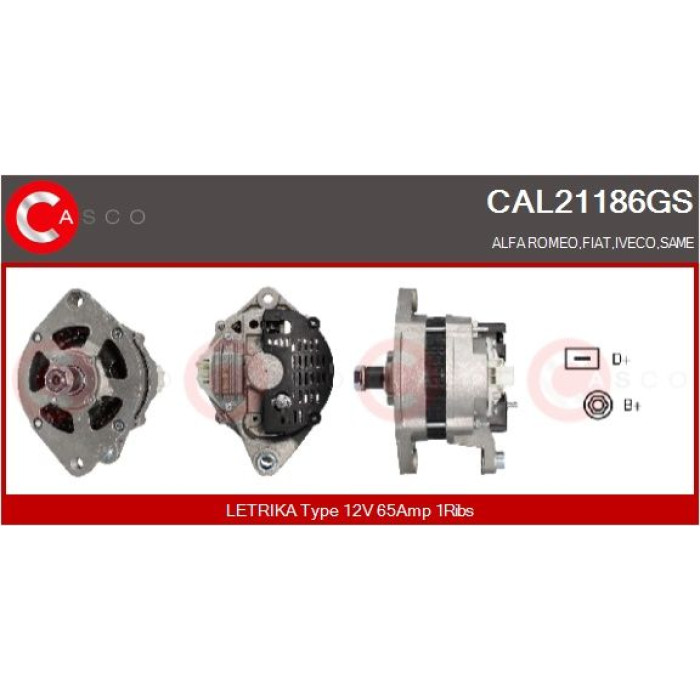 CASCO Generator CAL21186GS CASCO Generator CAL21186GS