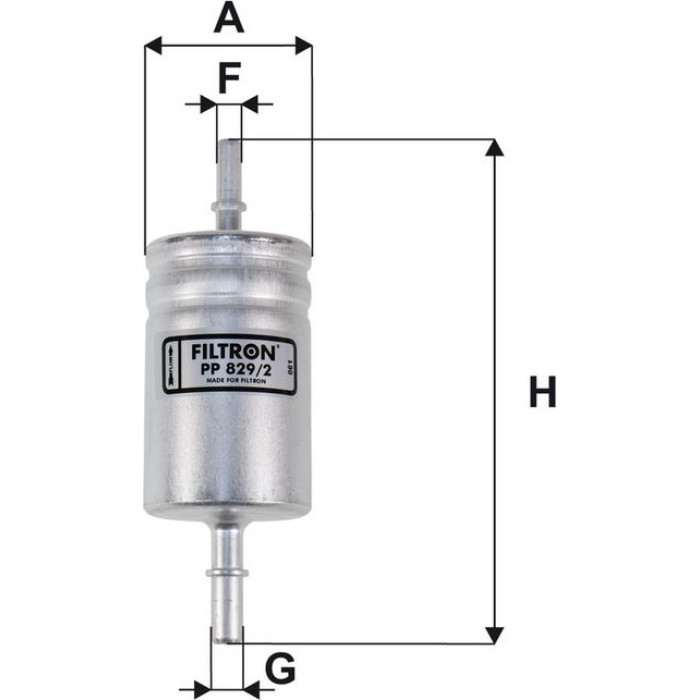 Filtron Kraftstofffilter PP 829/2 Filtron Kraftstofffilter PP 829/2