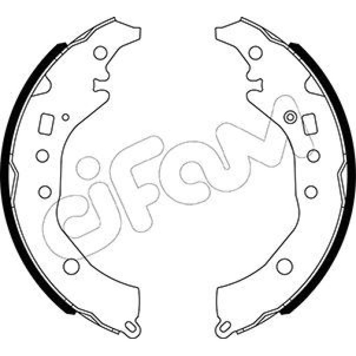 CIFAM Bremsbackensatz 153-517 CIFAM Bremsbackensatz 153-517