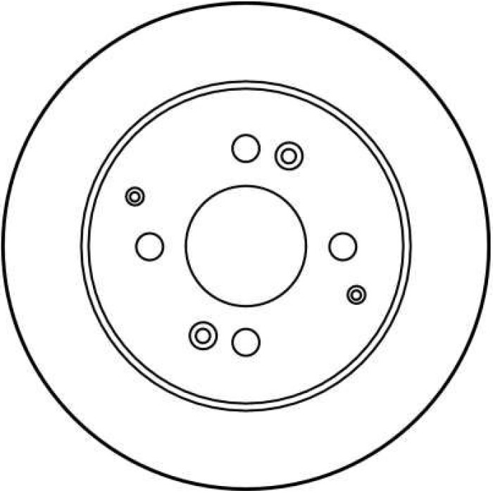 TRW Bremsscheibe DF2669 TRW Bremsscheibe DF2669