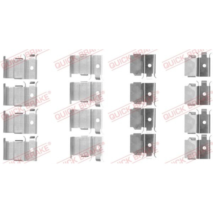 Quick Brake Zubehörsatz für Scheibenbremsbeläge 109-1799 Quick Brake Zubehörsatz für Scheibenbremsbeläge 109-1799