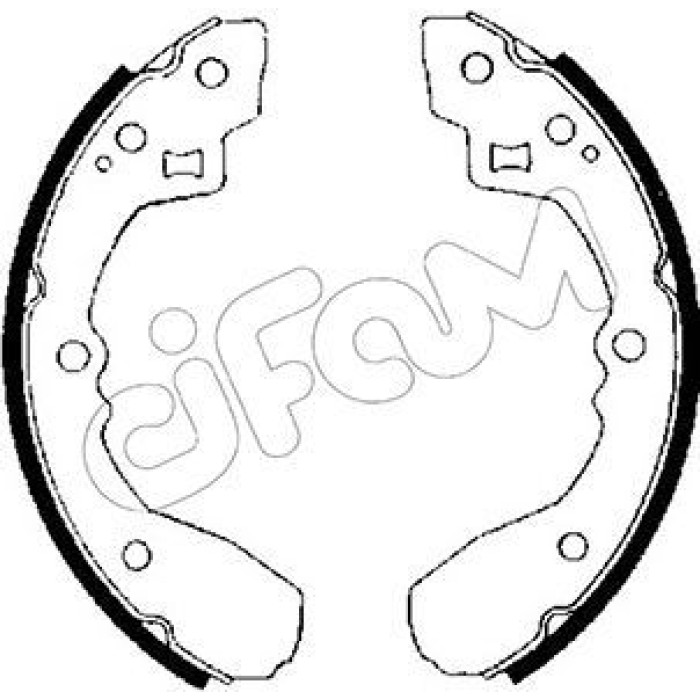 CIFAM Bremsbackensatz 153-201