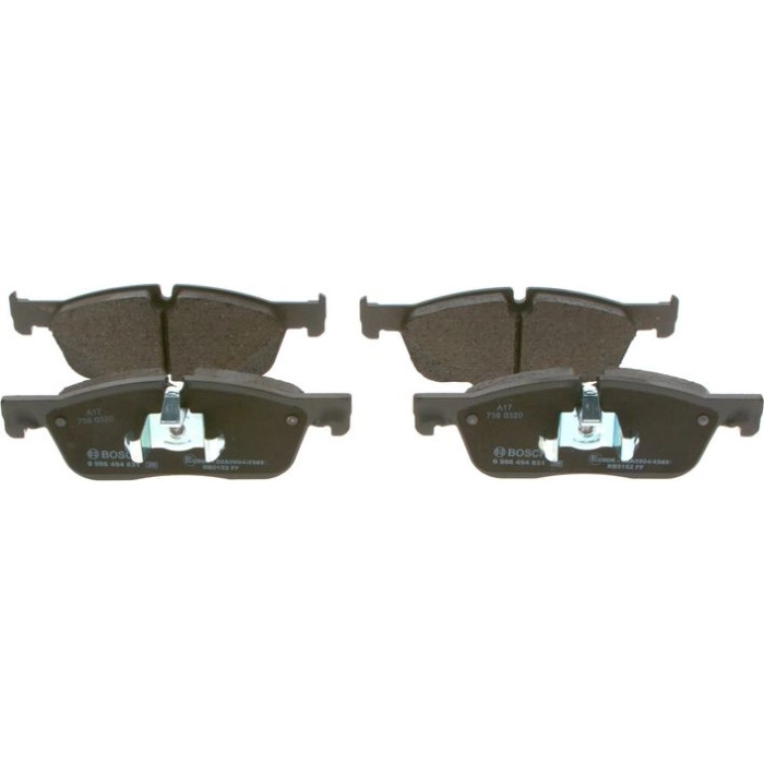 Bosch Bremsbelagsatz Vorderachse 0 986 494 831 Bosch Bremsbelagsatz Vorderachse 0 986 494 831