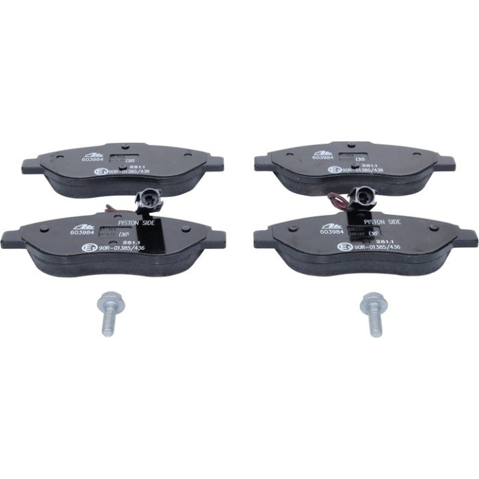 ATE Bremsbelagsatz Alfa Romeo Vorderachse Mito 1.3-1.4/1.6 JTDM 08 13.0460-3984.2 ATE Bremsbelagsatz Alfa Romeo Vorderachse Mito 1.3-1.4/1.6 JTDM 08 13.0460-3984.2
