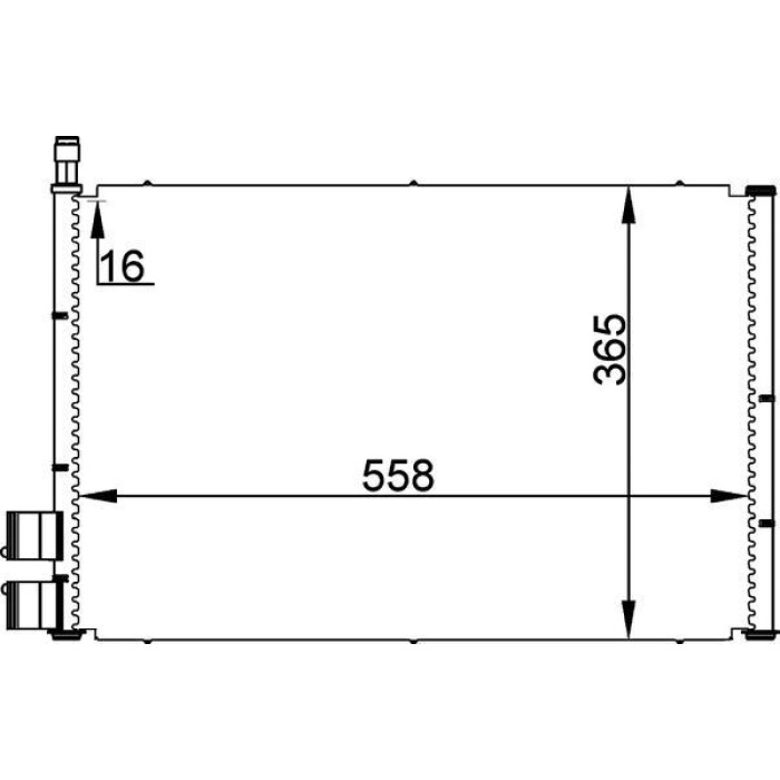 MAHLE Kondensator, Klimaanlage AC 298 000P MAHLE Kondensator, Klimaanlage AC 298 000P