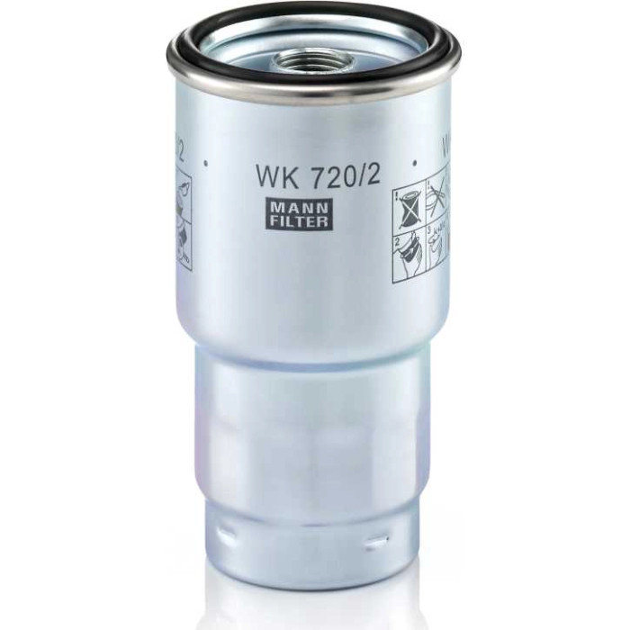 MANN-FILTER Kraftstofffilter WK 720/2 x MANN-FILTER Kraftstofffilter WK 720/2 x