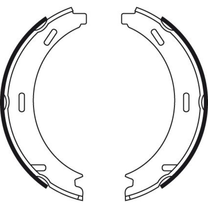TRW Bremsbacken GS8481