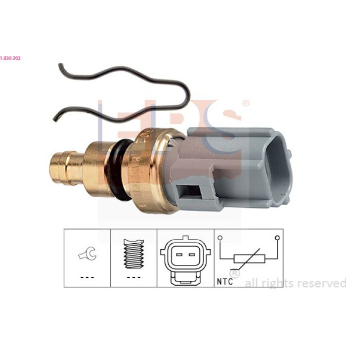 Sensor, Kühlmitteltemperatur 1.830.302 Sensor, Kühlmitteltemperatur 1.830.302