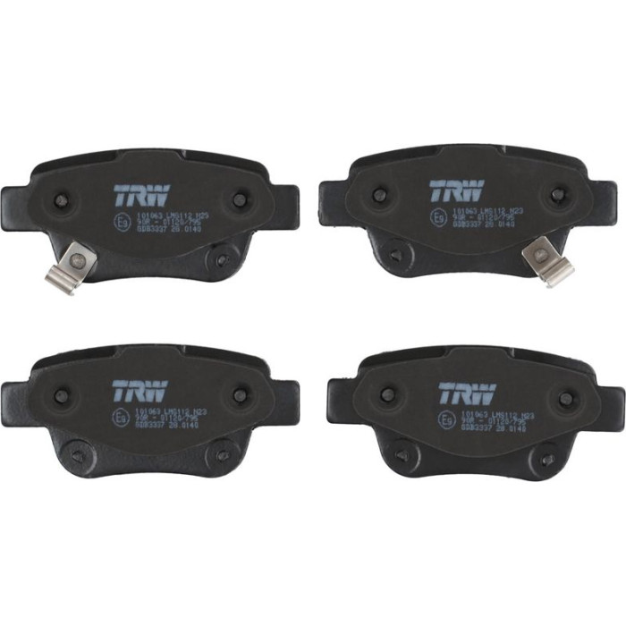 TRW Bremsbeläge Hinterachse GDB3337 TRW Bremsbeläge Hinterachse GDB3337