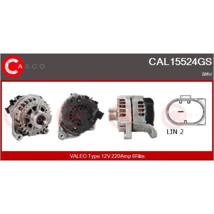 CASCO Generator CAL15524GS CASCO Generator CAL15524GS